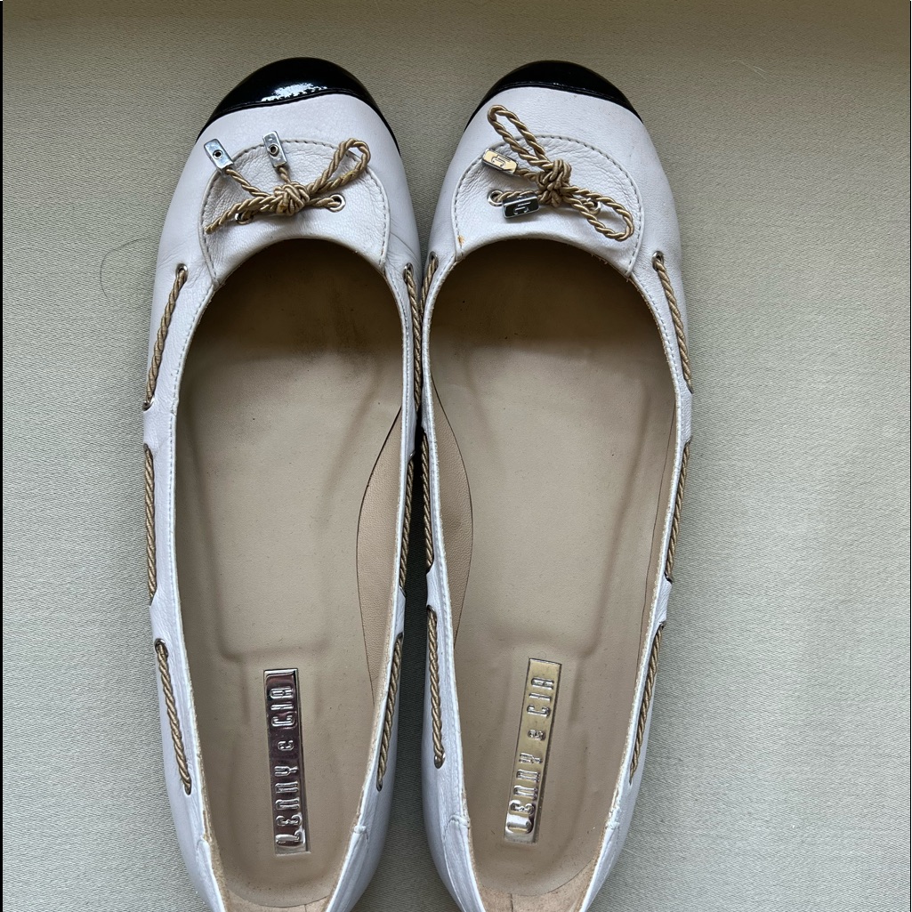 Lenny E Cia Size 8 Barely Worn A Little Snug On Me! Dust Bags Included